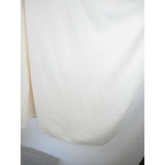 Vntg Le Moda Cape Cream Faux Fur Poncho - Picture 6 of 6